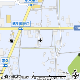 福井県越前市家久町54-21周辺の地図