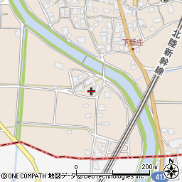 福井県鯖江市下新庄町41-22周辺の地図