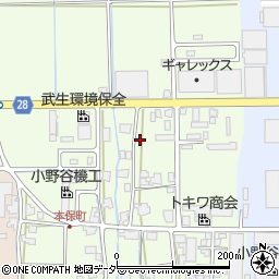 武生吉野瀬土地改良区周辺の地図