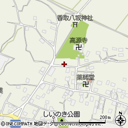 茨城県取手市下高井1300周辺の地図