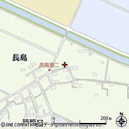 千葉県香取市長島1607周辺の地図