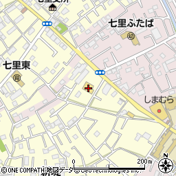 デイリーケアセイジョー大宮七里店周辺の地図