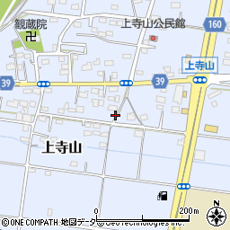 埼玉県川越市上寺山周辺の地図