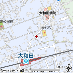 ほっともっと 大宮大和田店周辺の地図
