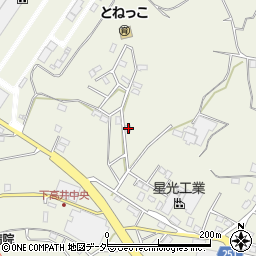 茨城県取手市下高井1079周辺の地図