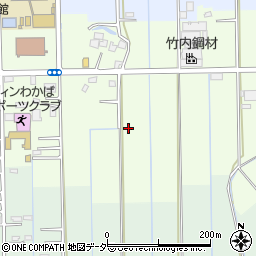埼玉県越谷市大杉周辺の地図