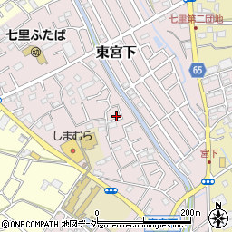 埼玉県さいたま市見沼区東宮下389-1周辺の地図