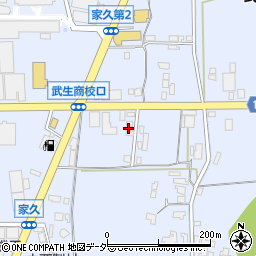 福井県越前市家久町54周辺の地図