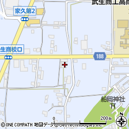 福井県越前市家久町53周辺の地図