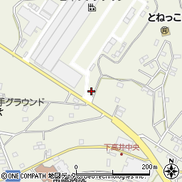 茨城県取手市下高井1065周辺の地図