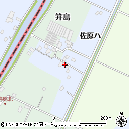 千葉県香取市佐原ハ287周辺の地図