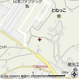 茨城県取手市下高井1092-2周辺の地図