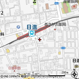 株式会社埼京周辺の地図