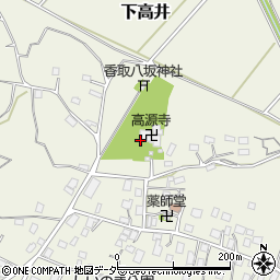 地蔵ケヤキ周辺の地図