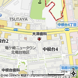 大澤歯科医院周辺の地図