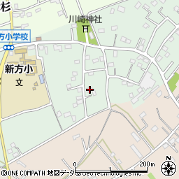 埼玉県越谷市北川崎94-2周辺の地図