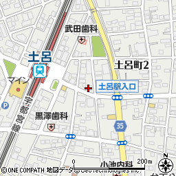 川口信用金庫土呂支店周辺の地図
