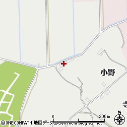 茨城県稲敷市小野425周辺の地図
