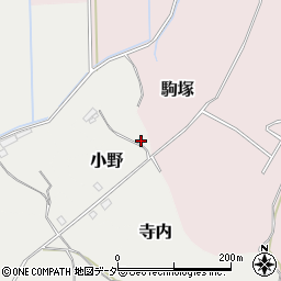 茨城県稲敷市小野440周辺の地図