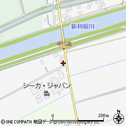 茨城県稲敷市幸田2882周辺の地図