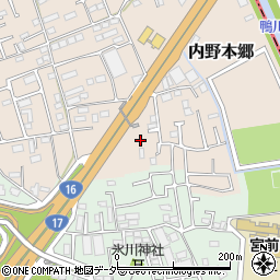 日立建機日本株式会社　大宮営業所周辺の地図