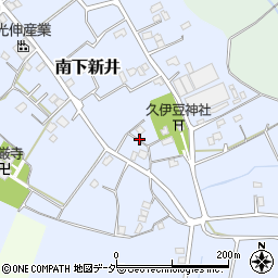 南下新井950-2駐車場周辺の地図