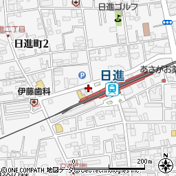 埼玉りそな銀行日進駅北口 ＡＴＭ周辺の地図