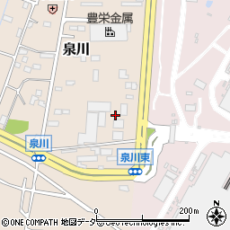 茨城県鹿嶋市泉川1485-6周辺の地図