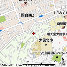 埼玉県越谷市恩間1051周辺の地図