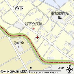 埼玉県さいたま市岩槻区谷下282周辺の地図