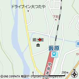 木祖村商工会周辺の地図