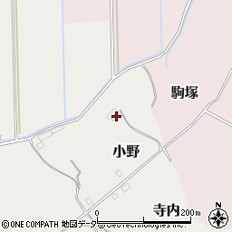 茨城県稲敷市小野443周辺の地図