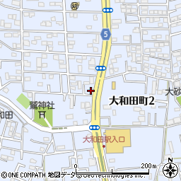 ＣＢ大和田セレーヌ周辺の地図
