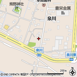 茨城県鹿嶋市泉川991-2周辺の地図
