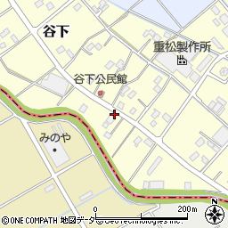 埼玉県さいたま市岩槻区谷下282-1周辺の地図