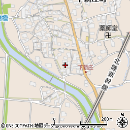 福井県鯖江市下新庄町51-4周辺の地図