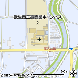 武生商業高校周辺の地図