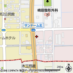 韓丼 鯖江店周辺の地図