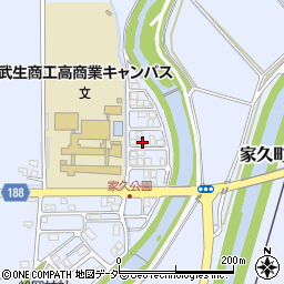 福井県越前市家久町2周辺の地図