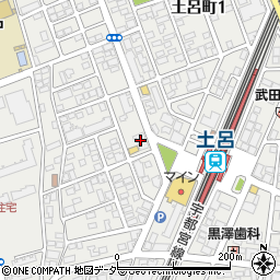 埼玉りそな銀行土呂出張所周辺の地図