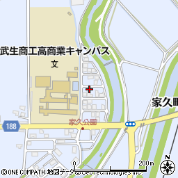 福井県越前市家久町2-18周辺の地図