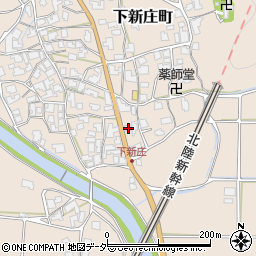 福井県鯖江市下新庄町51-44周辺の地図