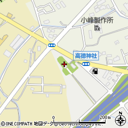 高徳神社周辺の地図