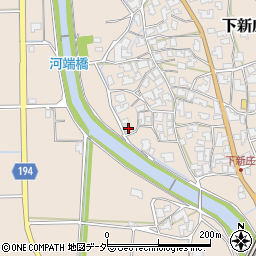 福井県鯖江市下新庄町53-7周辺の地図