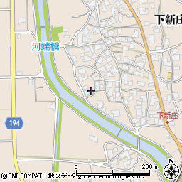 福井県鯖江市下新庄町53-28周辺の地図