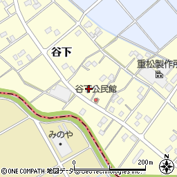 埼玉県さいたま市岩槻区谷下236周辺の地図
