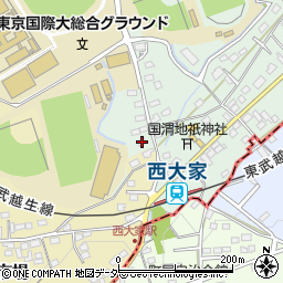 埼玉県坂戸市森戸645周辺の地図
