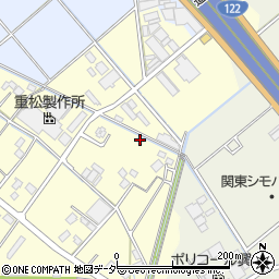 埼玉県さいたま市岩槻区谷下周辺の地図