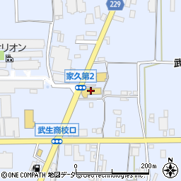 福井トヨペット武生支店周辺の地図