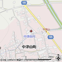 為沢機業場周辺の地図